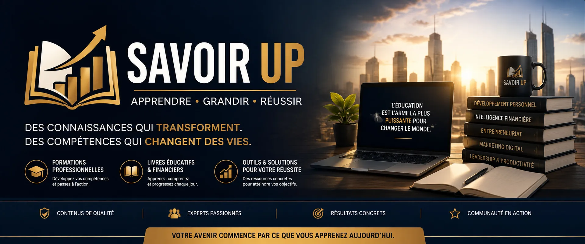 Savoir Up — apprendre, grandir, réussir